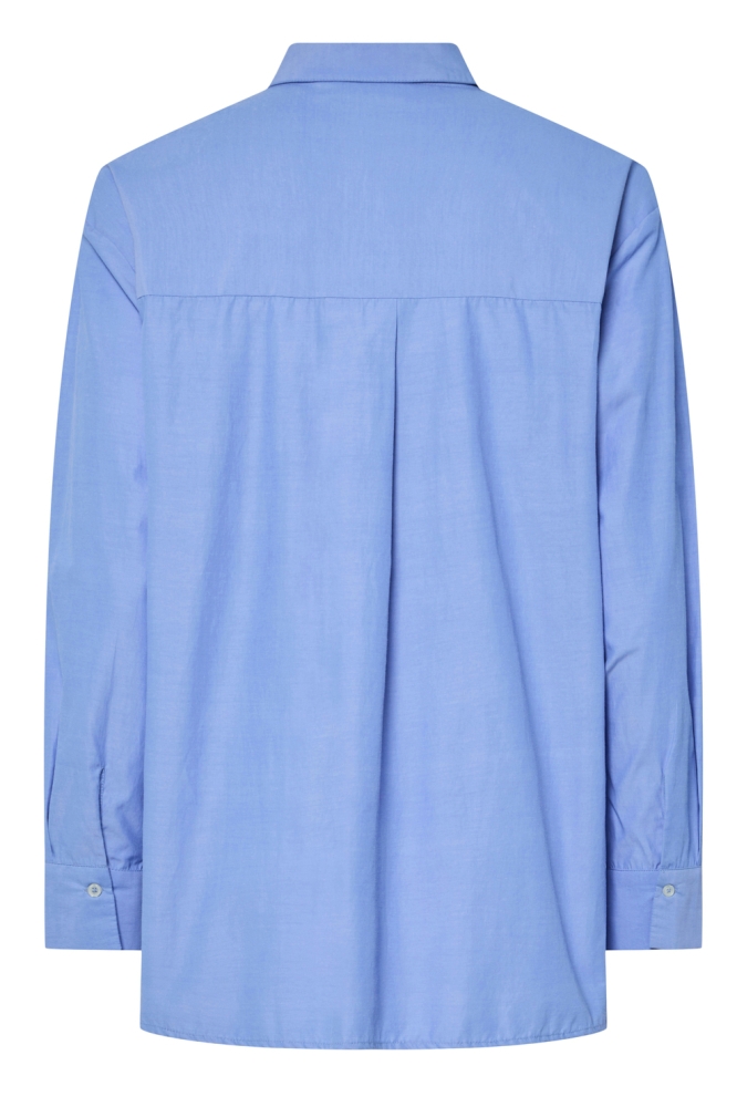 PCMELIA LS LOOSE SHIRT WVN NOOS BC 17154735 GRAPEMIST